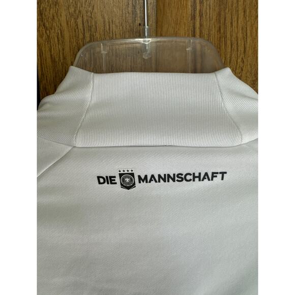 Adidas Germany DFB ClimaCool Training Top Long Sleeve White Black Stand Collar S - Picture 5 of 6